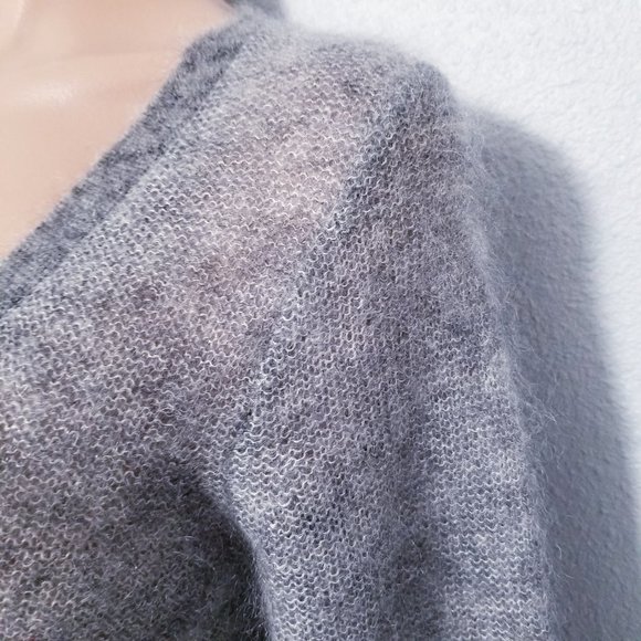 J. Crew Gray Cardigan Sweater - Picture 5 of 5